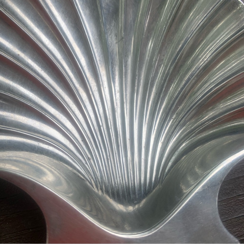 Tiffany & Co. Vintage Solid Sterling Silver 925 Shell Shaped Dish - Picture 5 of 11